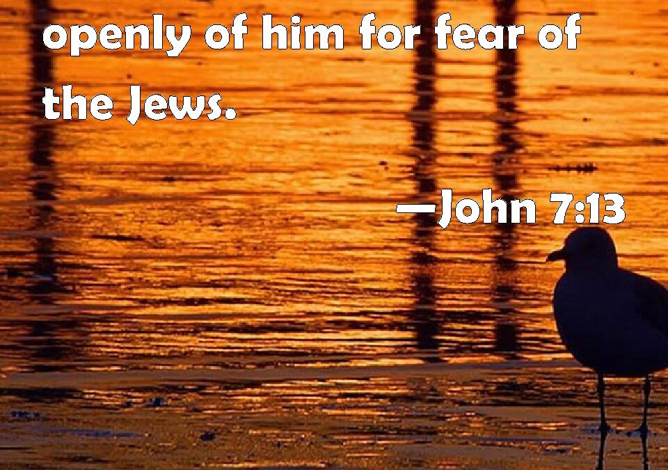 Fear of Man Prevents Discernment