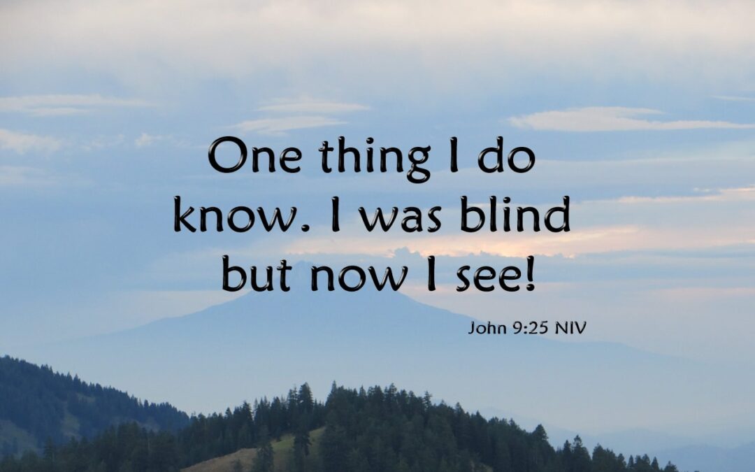 Jesus Must Open the Eyes of the Blind