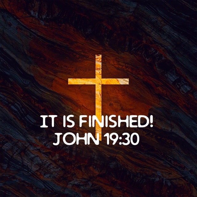 Jesus Finished His Course