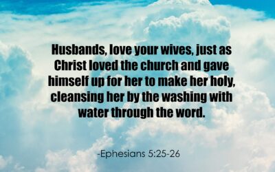 Husbands who love with Christ’s intention of love