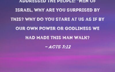 Do you depend upon the power of God?