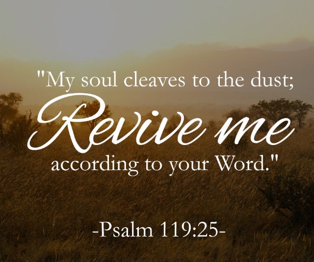 When the Word brings Encouragement