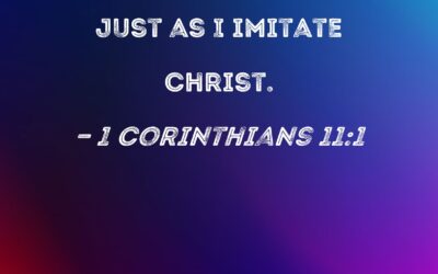 Following Christlike Examples in the Power of God