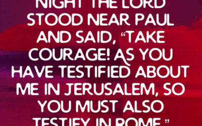 The courage to be faithful