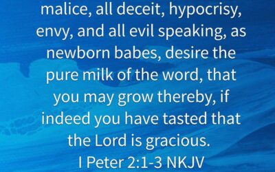 What prevents a longing for the Word