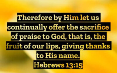 What could be true if there is a lack of continual thankfulness to God