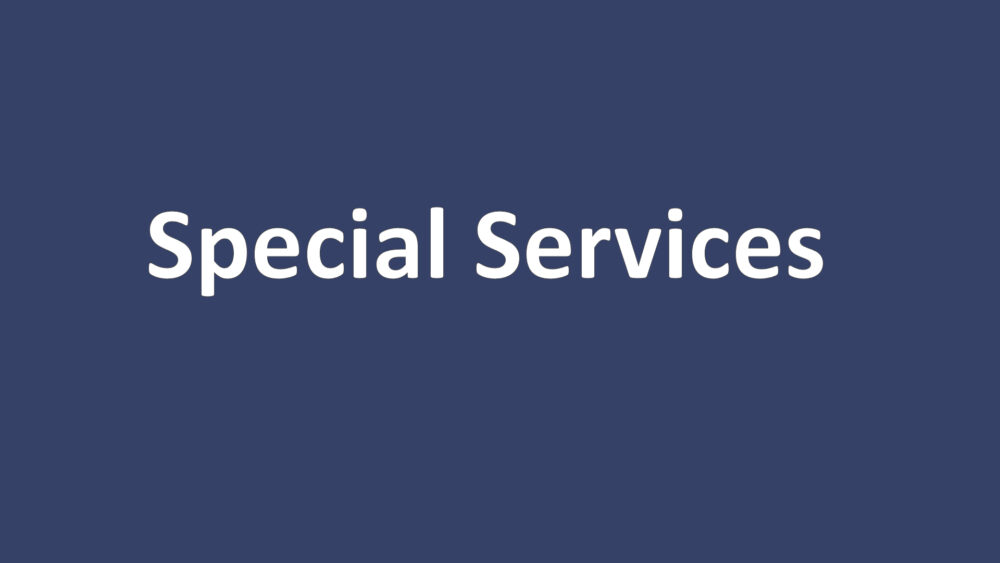 Special Services